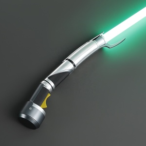 <span class=keywords><strong>Sabre</strong></span> laser Jedi Dooku Nexussabers <span class=keywords><strong>Force</strong></span> <span class=keywords><strong>FX</strong></span> pour duels intenses, avec effets de flash au choc et poignée métallique, jouet lumineux pour le cosplay - Product Image 3