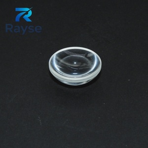 เลนส์โปรเจคเตอร์ทรงโดมฟิชอาย ปี 2020 คุณภาพสูงจากโรงงาน มุมมอง 180 องศา สำหรับโปรเจคเตอร์พานาโซนิค เลนส์แก้วออปติคอลทรงกลม - Product Image 3