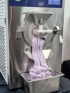 Machine à glace artisanale et sorbetière professionnelle 56L/H pour comptoir, machine à glace italienne en vrac, prix usine - Product Image 5