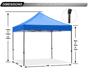 Tenda Compatta Traspirante Anti-UV per Trekking ad Alta Quota - Product Image 2