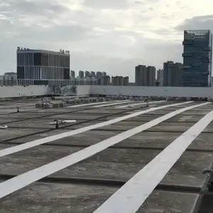 콘크리트 지붕 방수 용 ANTI 자체 접착 1.5mm 두꺼운 강화 Tpo 멤브레인