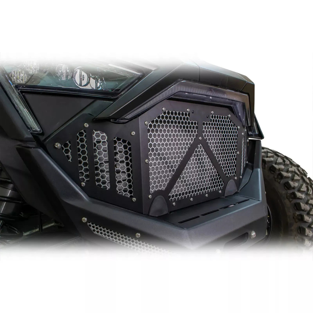 Aluminum Front Grill Kit For 20-23 Polaris RZR Pro R Turbo R