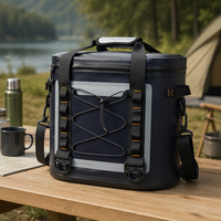 Sac à dos isotherme imperméable, boîte à glace souple anti-fuite pour le camping, le pique-nique, la pêche