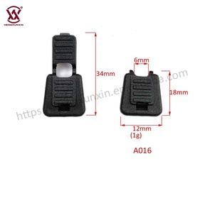 Clip de extremo de cordón POM de plástico fuerte y seguro, abrazadera de cuerda, cierre de punta, cordón Paracord, mochila, cremallera, accesorios para tirar - Product Image 2