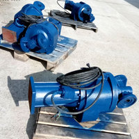 Pompe à hélice submersible de type QJB 2000 mm 7,5 kW, débit ultra-grande vitesse basse (RPM), résistante à la corrosion, pour bassin biologique anoxique
