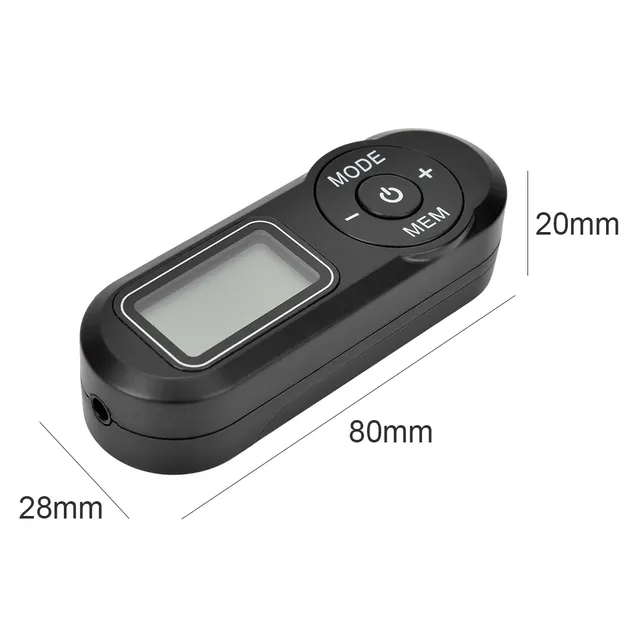 Mini Radio LCD Digital Display Retro Rechargeable Pocket Mini Radio Outdoor Walking Retro FM Player Receiver