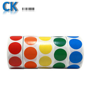 Coditeck Nieuwe Private Kleur Thermische Ronde Dot 1000 Stuks Papier Zelfklevende Barcode Printer Label Sticker Roller 50Mm/2Inch - Product Image 4