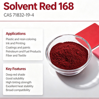 C.I 60510 Solvent Red 168 Anthraquinone Colorant adapté à la teinture des granulés d'injection plastique