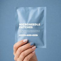 Zachte oplosbare micro-naald oogpatches Alle huidtypes Hydraterend Hydraterend Verheldert donkere kringen Zwelling Dagelijkse verzorging