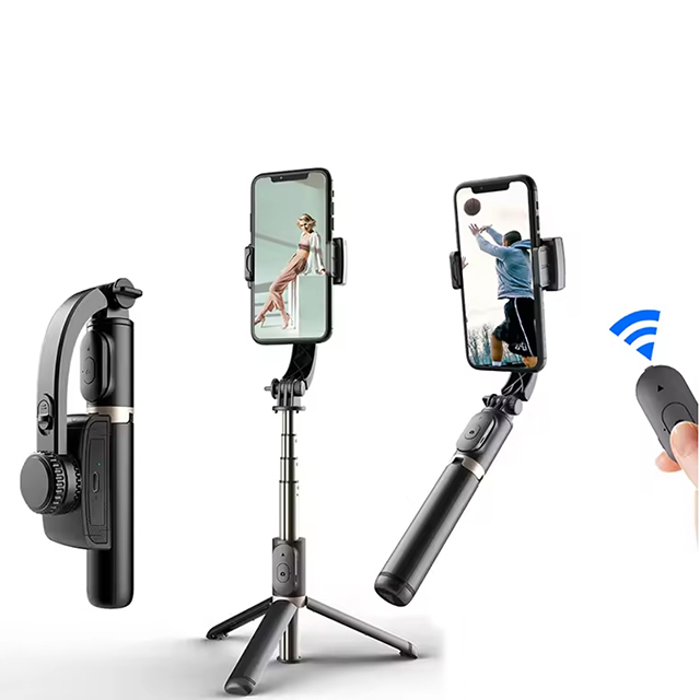 Stabilisateur Smartphone 2 Axes – Perche Selfie Avec Trépied – Pliable – Alu