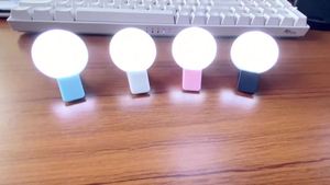 Lampe de remplissage LED ronde USB personnalisée pour téléphones mobiles avec logo sur mesure pour vidéo (USA) - Product Image 6