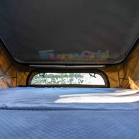 Tente de toit de camping de voiture tout-terrain tente de toit de suv expédition d'usine Dachzelt Auto Hartschale tente de toit de voiture de grande taille