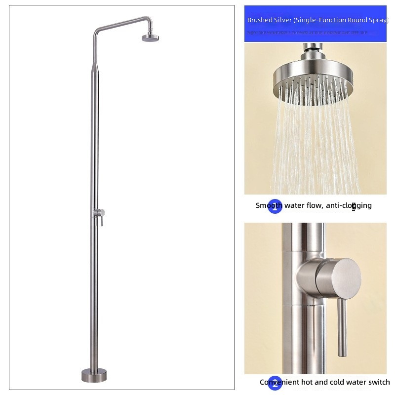 Single function brushed hot and cold