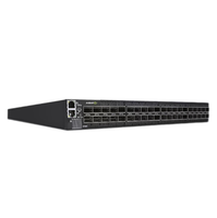 Commutateur Mellanox 40 ports 200G QSFP56 HDR MQM8700-HS2F commutateur réseau à fibre optique haute vitesse MLNX-OS montage en rack 1U capacité 512