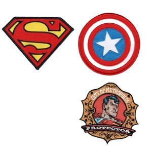 Custom Embroidered Iron-On Applique Patches with PVC Canvas Material for Clothing and Bags - Product Image 6