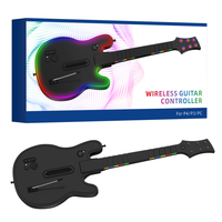Guitare de console de jeu pour PS4/PS3/PC Contrôleur de guitare sans fil universel Rock Band Guitar