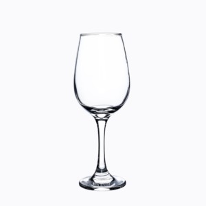 Verre à vin classique moderne et créatif, soufflé à la main, transparent, 410 ml, pour la maison, les fêtes, vente en gros - Product Image 1