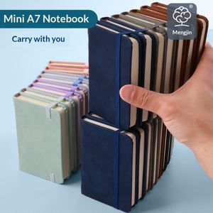 KE'mu Mini A7 Gift Portable <b>Notepad</b> With Small Pocket Thickened PU Leather Surface Waterproof Skin-Feel - Product Image 2