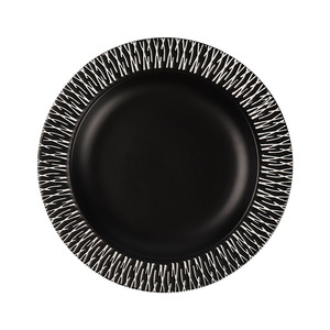 Personalizado de diseño <span class=keywords><strong>en</strong></span> acristalamiento decorativo 10 pulgadas redondo de cerámica de cena de placa para <span class=keywords><strong>restaurante</strong></span> - Product Image 1