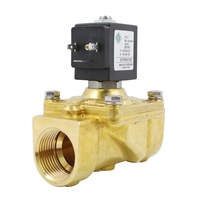Vanne solénoïde à deux voies en laiton ODE 21HT6K0Y250 1 pouce DN25 AC220V pour eau et gaz, normalement fermée (N.C.), AC24V AC110V, en stock