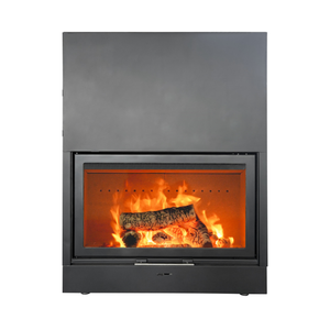 Poêle à bois autoportant moderne en acier pour <span class=keywords><strong>intérieur</strong></span>, <span class=keywords><strong>cheminée</strong></span> <span class=keywords><strong>mobile</strong></span> remplie d'eau, 16KW, 75% d'efficacité, pour salon et hôtel - Product Image 3