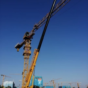 מנוף ענק מסדרת 6015 משומש, ערכת עליונה, 8 טון, פלדה, זרוע 60 מטר, מנוף גשר לבנייה, עם מנוע 4x2 קילוואט, נבדק ומאושר, מחיר - Product Image 4