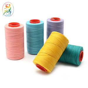 Hongqiao yuvarlak 420d/2 0.4mm Polyester örgülü mumlu iplik bilezikler deri balmumu iplik dikiş için - Product Image 4