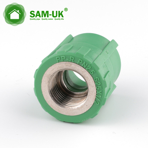 Bán Buôn Chất Lượng Cao Bền Màu Xanh Lá Cây Nhựa Vật Liệu Hệ Thống Ống Nước Dubai Brass Chèn <span class=keywords><strong>PPR</strong></span> Ống Phụ Kiện - Product Image 2