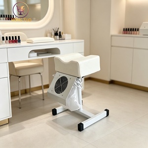 Portable Adjustable Foot Care Stool for Salon and Barbershop Modern Design for Nail CareBeauty Salon Use - Product Image 3