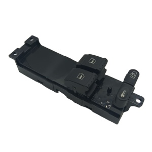 Interruptor de Control de ventana eléctrica principal 1J3959857 1J3 959 857 para VW Bora Golf 4 Passat 3B/3BG para <span class=keywords><strong>Seat</strong></span> <span class=keywords><strong>Leon</strong></span> <span class=keywords><strong>1</strong></span> Toledo 2 - Product Image 1