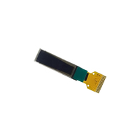 [Envío Rápido] Pantalla OLED Monocromática Estrecha de 0.69 Pulgadas 96x16, Interfaz I2C de 14 Pines, Módulo LCD PMOLED Monocromático SSD1306BZ