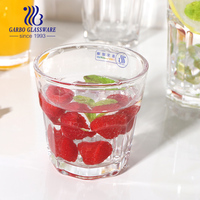 Gobelet en verre trempé résistant aux chocs, compatible lave-vaisselle, transparent, 15 oz, verre à eau durable, résistant aux chocs thermiques