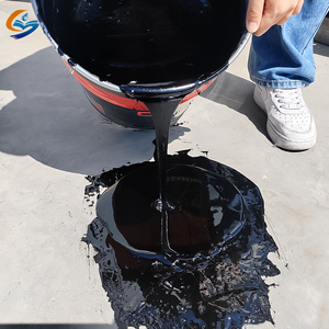 Meilleur imperméabilisation noir bitume sans durcissement humidité caoutchouc imperméable à l'eau peinture de revêtement de toit <span class=keywords><strong>pour</strong></span> <span class=keywords><strong>terrasse</strong></span> en béton - Product Image 5