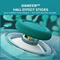 Manette Filaire GameSir T7 Pro Design Floral pour Xbox Series X/S et Xbox One, Compatible avec Joystick et Gâchettes à Effet Hall