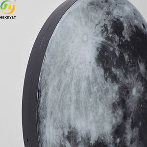 <span class=keywords><strong>Lampe</strong></span> murale LED moderne en forme <span class=keywords><strong>de</strong></span> lune, pour chambre à coucher, hôtel, vintage, Zhongshan, intérieur, fer noir, décoration <span class=keywords><strong>de</strong></span> la maison - Product Image 6