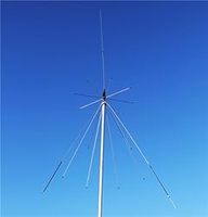 Antena Scanner Discone D3000N CB UHF VHF 25-3000MHz Polarisasi Vertikal untuk Antena Komunikasi Penerimaan dan Transmisi Radio SDR