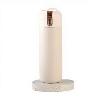 Custom 380ML 420Ml Double Wall Stainless Steel Smart <b>Drinkware</b> Insulation LED Digital Temperature Display Flask Wairt Bottle - Product Image 1