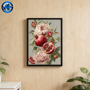 Peintures imprimées ou faites à la main et arts muraux pour salon, design <span class=keywords><strong>sur</strong></span> toile huilée pour salon, couloir, <span class=keywords><strong>papier</strong></span> <span class=keywords><strong>peint</strong></span> mural 3D - Product Image 1