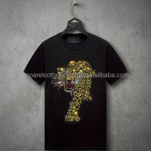Camisetas de Hombre al Por Mayor a Precio Económico, Personalizadas, Corte Regular, Diseño de Calaveras con Transferencia Térmica, Estampado de Verano, 100% Algodón Transpirable - Product Image 3