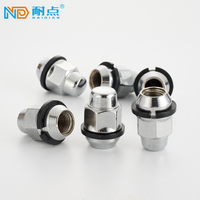 Rondelles en fer nickelées/zinguées, classe 10.9/12.9, autobloquantes pour écrous de roue M12x1.5x35mm des modèles BYD F0/F3/G3/Lq3/F6