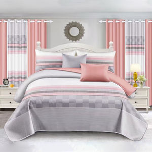 Juego de Ropa de Cama King Size DL Premium de 12 Piezas, <span class=keywords><strong>Cubrecama</strong></span>, Sábanas Ajustables, Fundas de Almohada, Cortinas, Resistentes a la Decoloración, Estilo Lujoso - Product Image 4