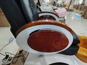 Luxe Moderne Électrique Massage Relax Pédicure Chaises Nail Salon Pied Spa Manucure Pédicure Chaise Avec Bassin - Product Image 5