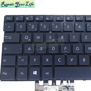 GR <span class=keywords><strong>Deutsche</strong></span> Tastatur mit Hintergrundbeleuchtung für Asus ZenBook 13 UX331UN UX331UA UX331FN UX331FAL 0KNB0-262JGE00 Tastatur mit 3 Schraubpfosten - Product Image 5