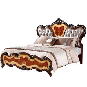 Royal en bois double reine taille <span class=keywords><strong>lit</strong></span> fantaisie <span class=keywords><strong>italien</strong></span> meubles design meuble bois massif indonésie - Product Image 1