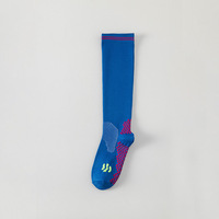Chaussettes de sport antidérapantes à compression, personnalisables avec logo, haute qualité, faible MOQ, pour athlétisme, fitness et Pilates