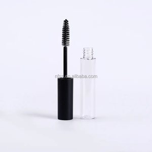 Kustom Mewah Jelas Buram Bulat 5 Ml 10Ml Kosong <span class=keywords><strong>Lip</strong></span> <span class=keywords><strong>Gloss</strong></span> Eyeliner Bulu Mata Bulu Mata Spoolie Wand Kontainer Tabung Maskara dengan Sikat - Product Image 4