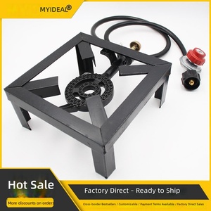Fornitura Diretta dalla Fabbrica: Bruciatore per Fornello a <span class=keywords><strong>Gas</strong></span> Propano ad Alta Potenza in Ghisa, Monoblocco Semplice, per Uso Esterno - Product Image 2