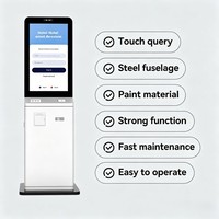 Gesichtserkennung RFID-Schlüsselkarten-Ausgeber Android Touchscreen Hotel Selbstbedienungs-Check-in-Kiosk
