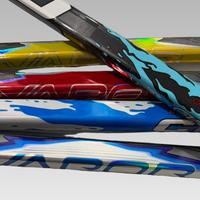 Promotion Hors Saison – Bâtons de Hockey sur Glace en Fibre de Carbone 380g de Qualité Professionnelle, Faible Flex, Durables et Flexibilité Réglable pour Professionnels
