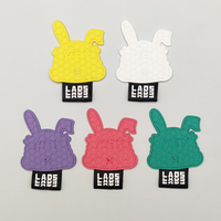 Etiquetas de PVC 3D Suaves Personalizadas al por Mayor, Parches Decorativos de Goma para Camisetas, Chaquetas, Gorras y Accesorios de Ropa